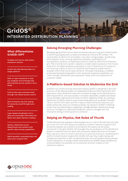GridOS IDP Fact Sheet